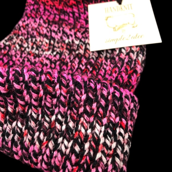 Strawberry Plum Knit Beanie main image 11